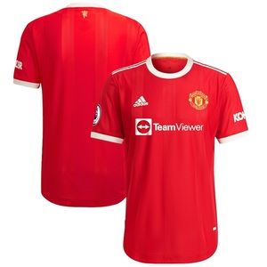 adidas 2021/22 Manchester United (NWT) Authentic Home Jersey Large